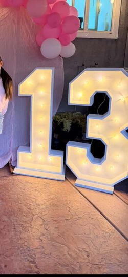 Marquee Letters And Numbers 