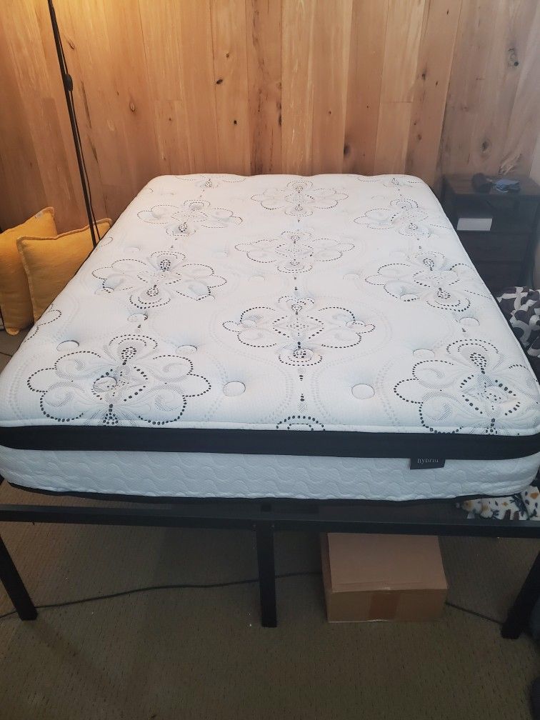 Full Size Mattress and Bed Frame