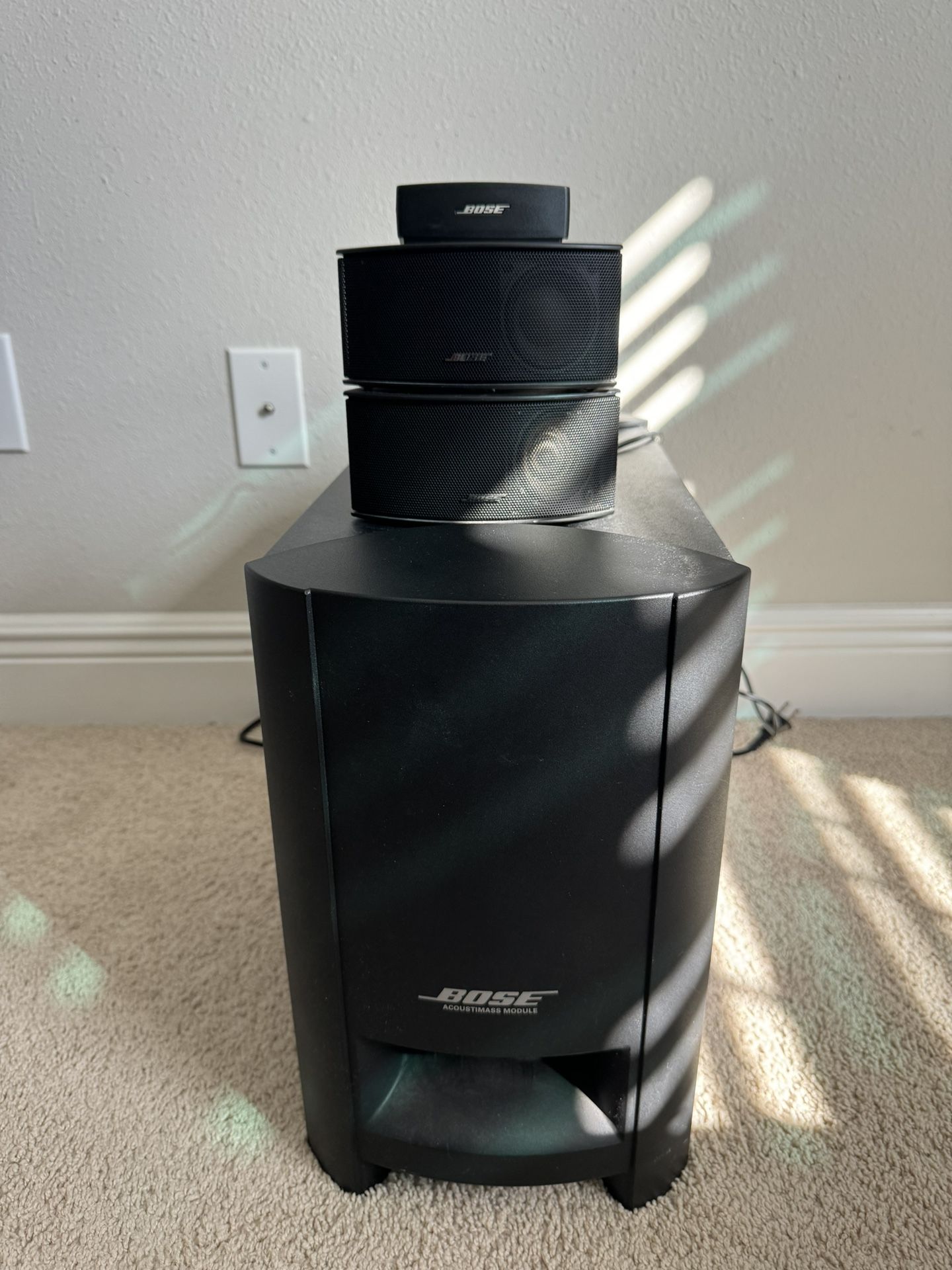 Bose Cinemate GS Series II Home Theater.
