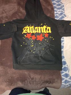 Black atl sp5der hoodie size M