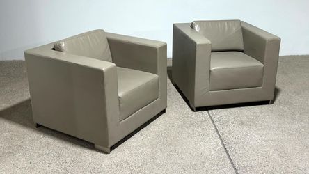 Bernhardt Design B.1 Leather Lounge/Accent Chairs – Floor Models – From $300 📦 Florida