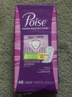 Lot of 5 poise liner 48 liners each