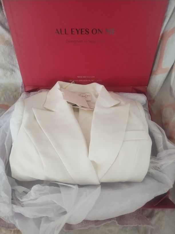 White Women's Tuxedo 