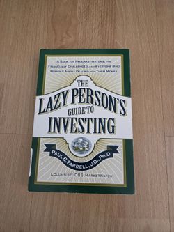The Lazy Person's Guide to Investing by Paul B. Farrell