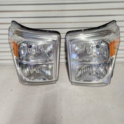 2011 To 2016 FORD F250 , F350 , F450 AND F550 HEADLIGHTS 