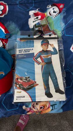 Hot wheels pit crew halloween costume size 5/6