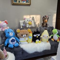 STUFF ANIMALS  NEW $20 AND UP UP