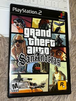 GTA San Andreas - PS2 video game - complete in box