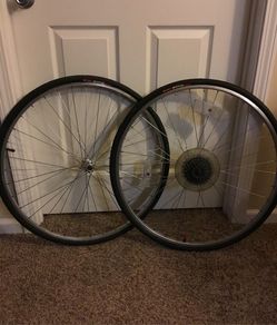 27x1/4 front rear tires Alesa 716 Alloy Weinmann made in USA 6 speed