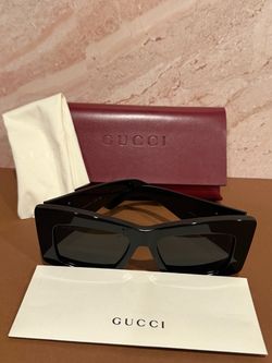 NIB Authentic GUCCI GG1842S Geometric Butterfly Sunglasses