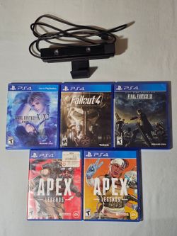 Ps4 Games + Camera