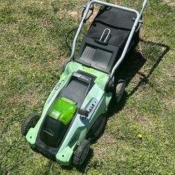Greenworks 40v 16” Electric Lawn Mower