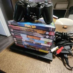 Sony PlayStation 2 Console Bundle with Games