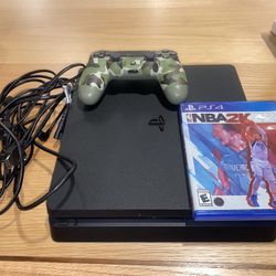 Ps4 Sony Slim 1tb With Nba 2K Playstation