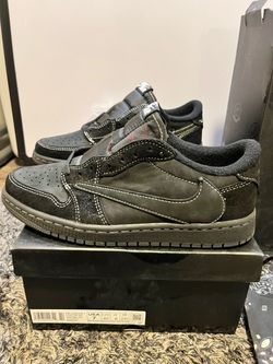 Nike Jordan 1 Travis Scott Black Phantom Size 7 + More