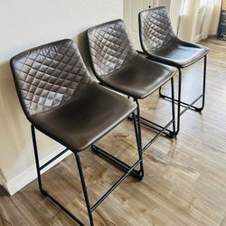 Counter Height Bar Stools (3)