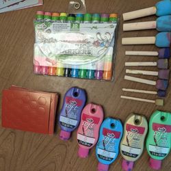 Stencil Fabric Paint Crafts