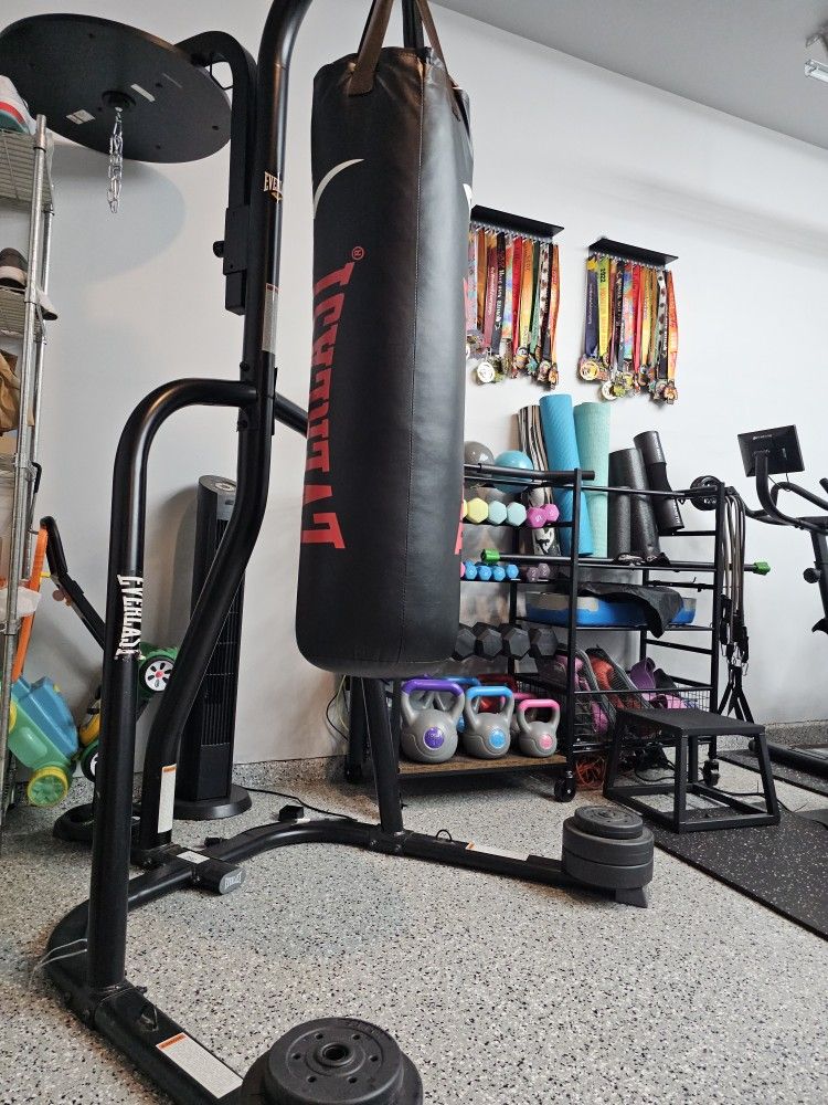 Punching Bag Stand w/ 100 Lb. Bag