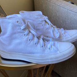White Converse 