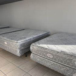 Queen Plush Mattress $180 Queen Regular Mattress $140