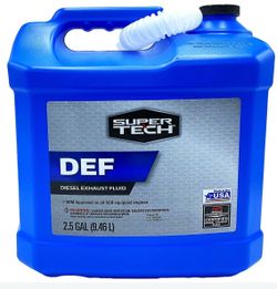 Super tech DEF diesel exhaust fluid