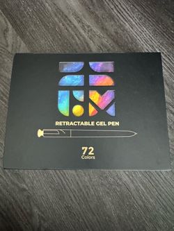 ZSCM Retractable Glitter Gel Pens,72 Colors