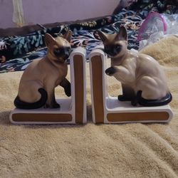 Vintage Bookend Siamese Cat🐈