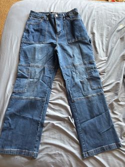 Fashion nova cargo jeans