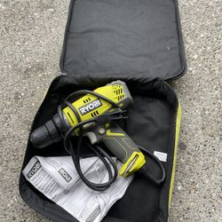 $40 New RYOBI 5.5 Amp Corded 3/8 in. Variable Speed Compact Drill/Driver with Bag