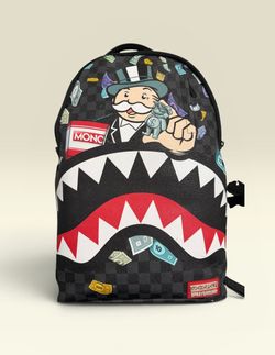 Backpack sprayground monopoly