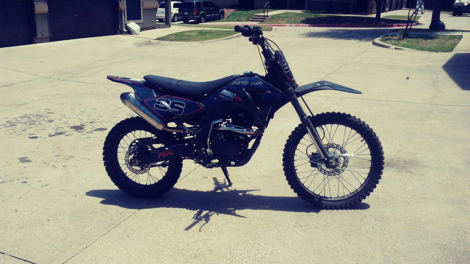 2017 Apollo 250 RX dirt bike