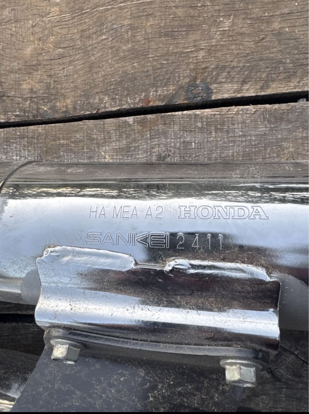 Honda Motorcycle Exhaust