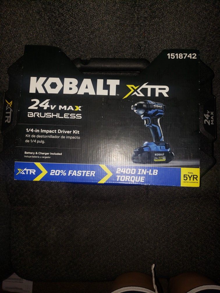 Kobalt XTR 24v Max Brushless