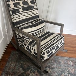 Crate & Barrel Rocking Chair 