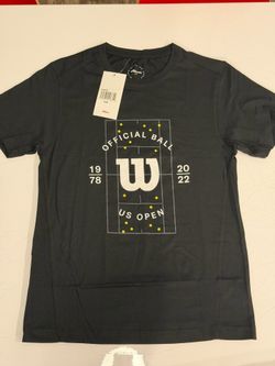 Wilson US Open 2022 Men’s T-Shirt Size XS - Black
