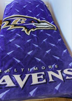NFL  Baltimore Ravens 60 x 80  Royal Plush Blanket
