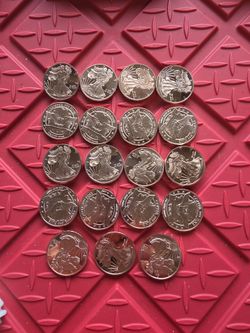 Collectible Coins Walking Liberty Copper rounds