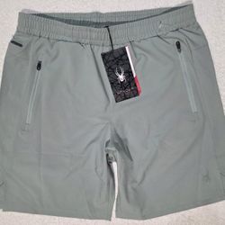 Spyder Active Clothing Men's training Shorts Size Large NEW