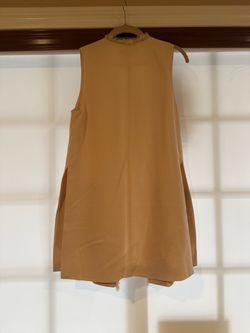 Long vest- sandy/nude color