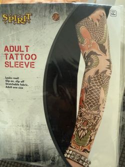 Spirit Adult Tattoo Sleeve Dragon Design