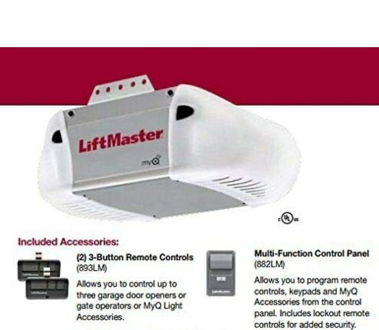 Garage door opener