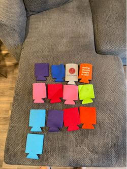 Multi color Drink Koozies-13 count