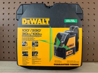 NEW! DeWalt DW088CG 100 ft. Green Self-Leveling Cross Line Laser Level