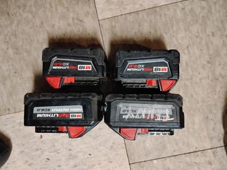Milwaukee batteries