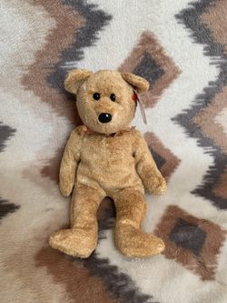 TY Beanie Baby - CASHEW the Bear (8.5 inch) - Stuffed Animal Toy