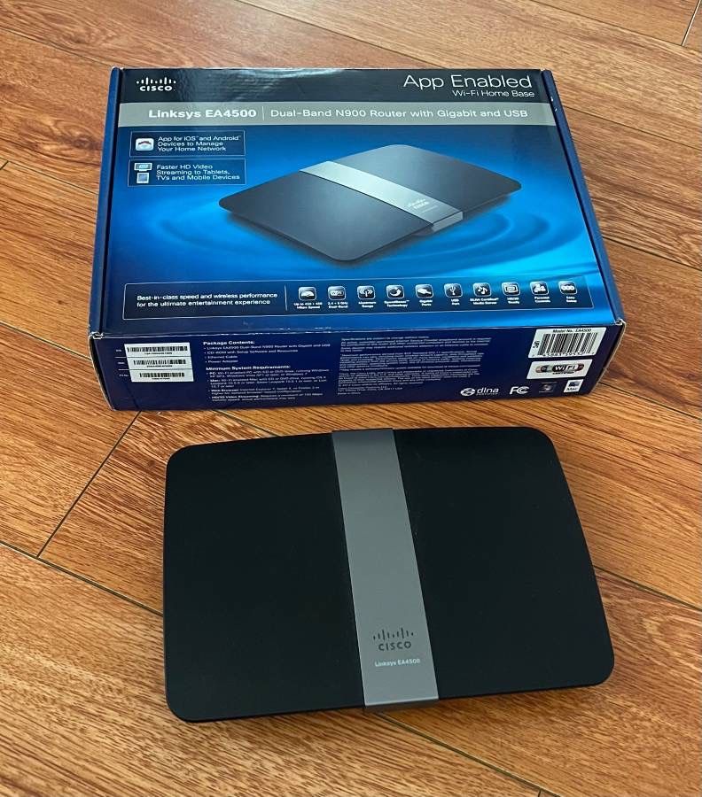 Linksys EA4500 Dual-Band N900 Smart Router