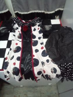Girls twisted clown outfit Halloween costume