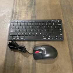 Wireless Keyboard And Wired Mouse 