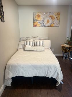 Full size mattress and frame