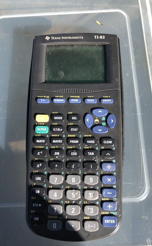 Texas Instruments TI-83 Calculator